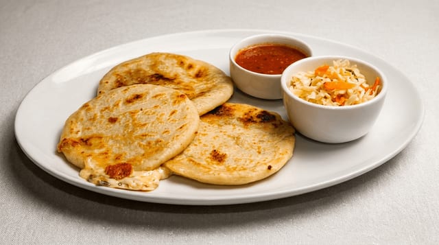Chicharron y Queso / Pork and Cheese.