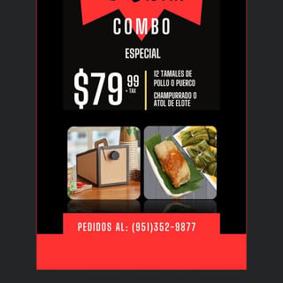 12 Tamales Y Atol